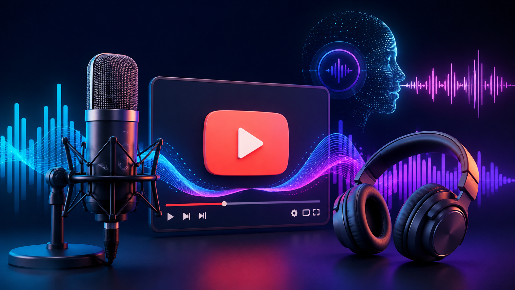 ElevenLabsでYouTube・Podcast用のナレーションを自動生成する方法 アイキャッチ